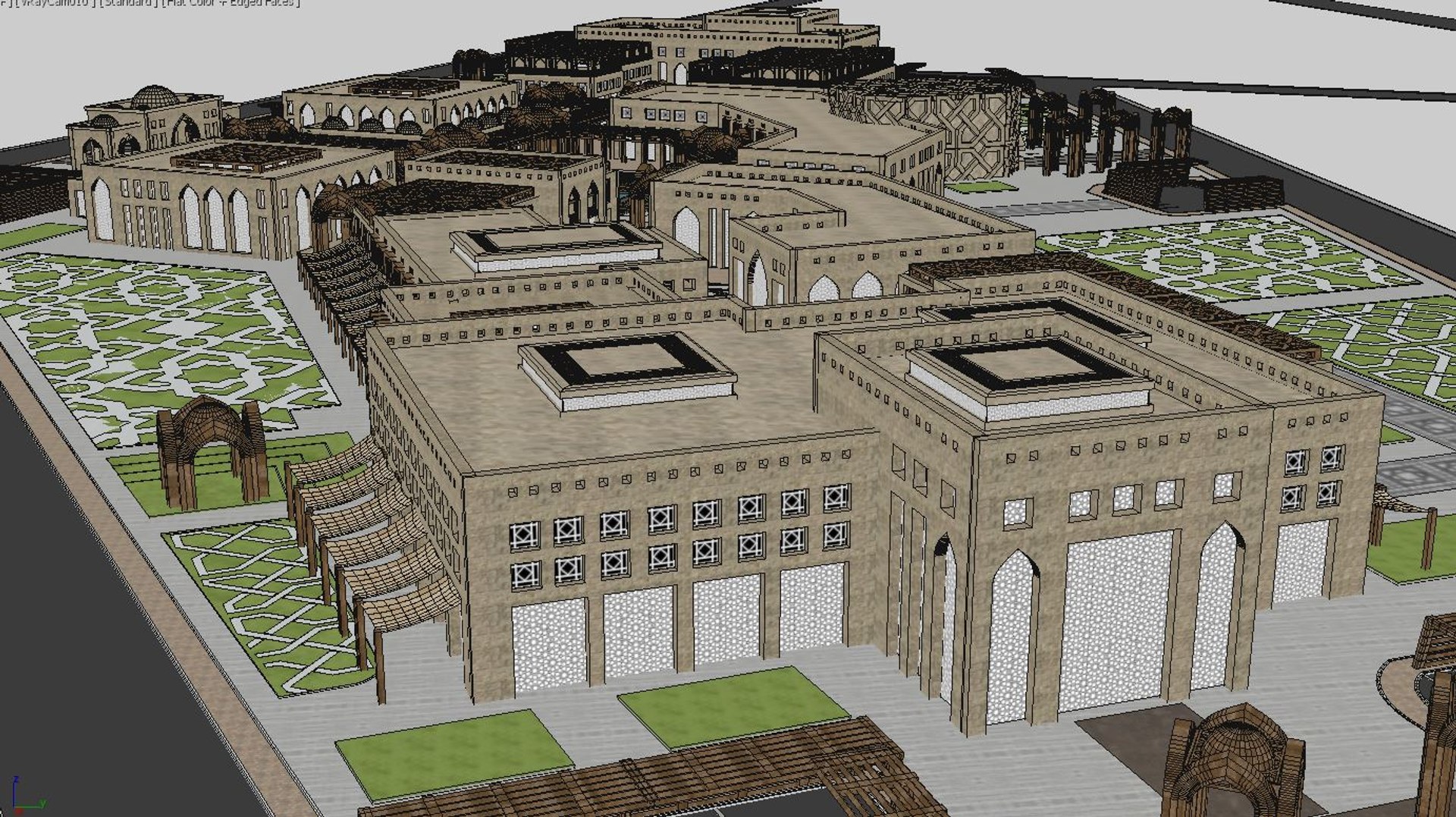 Arabic And Islamic Market Building 3D - TurboSquid 1880670