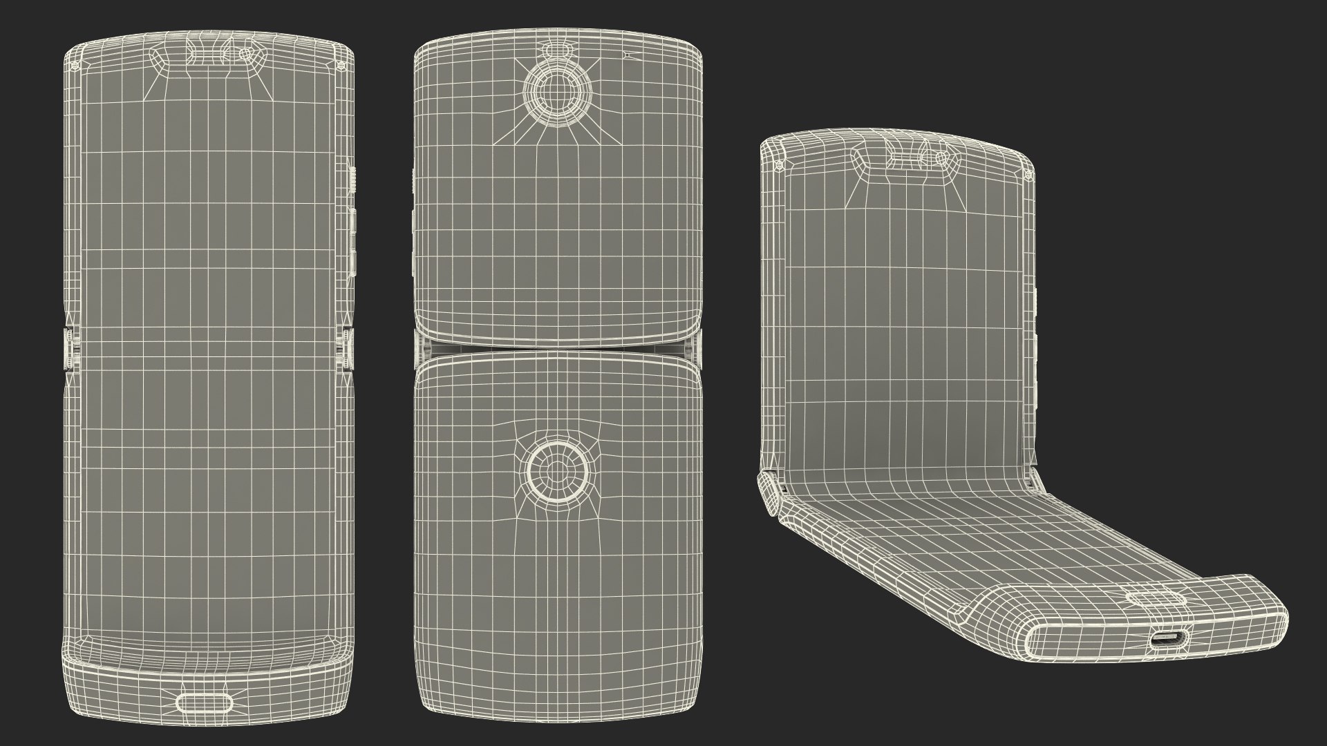 3D bronze razr flip phone model - TurboSquid 1546053