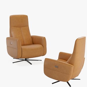 Karsten large Swivel Chair 3D model