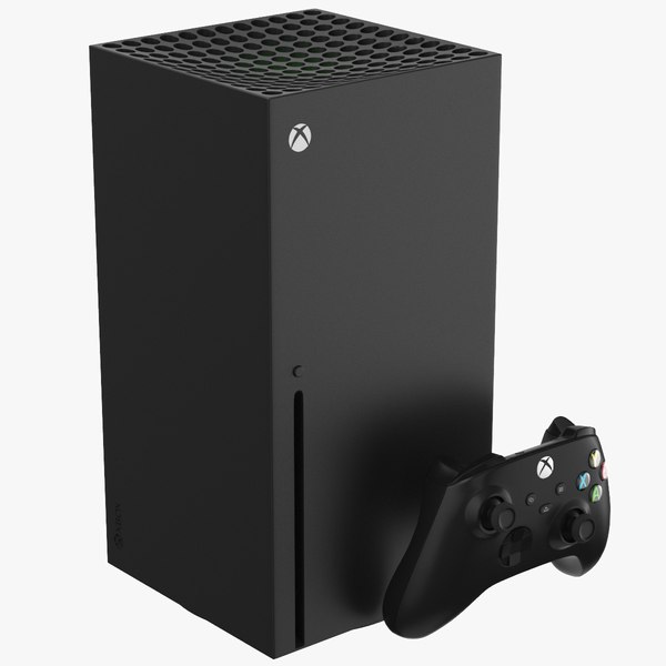 Xbox Series X With Controller model