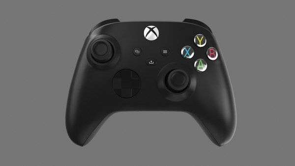 Xbox Series X With Controller model - TurboSquid 1783651