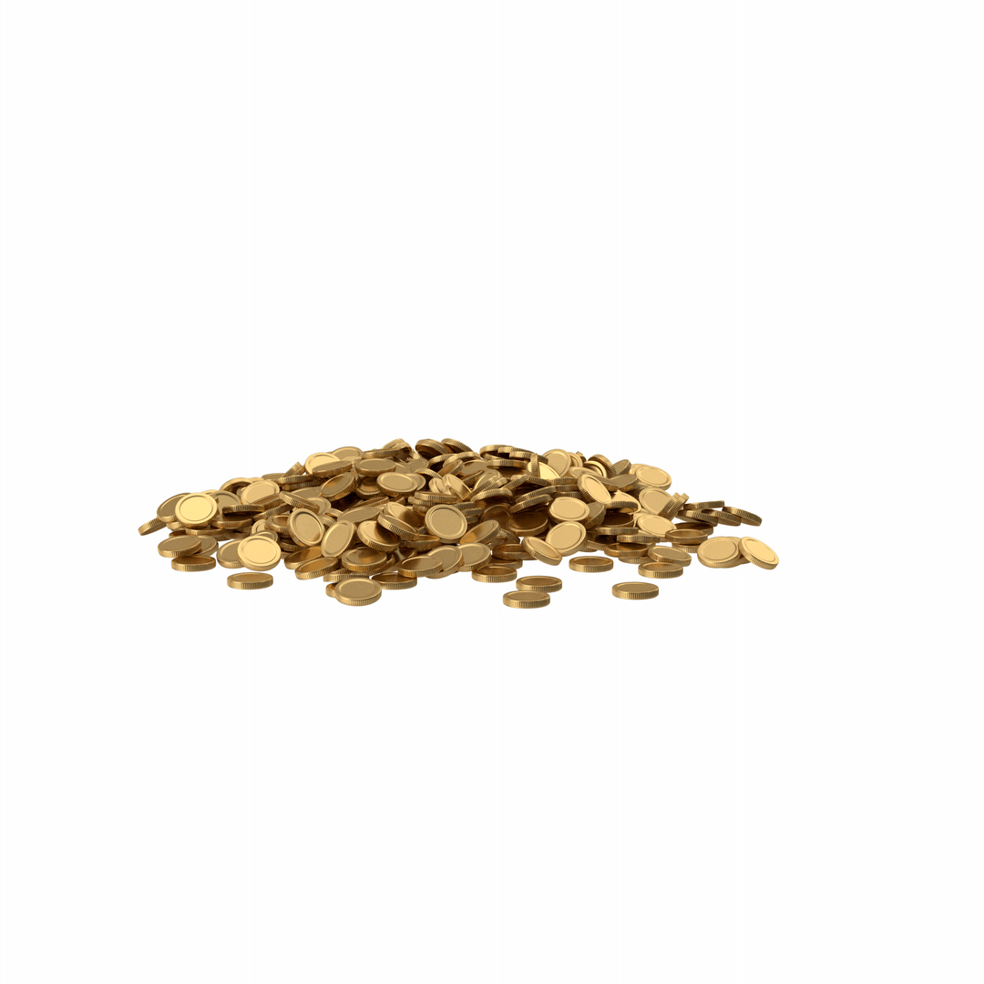 3D Model Gold Coins - TurboSquid 2228215