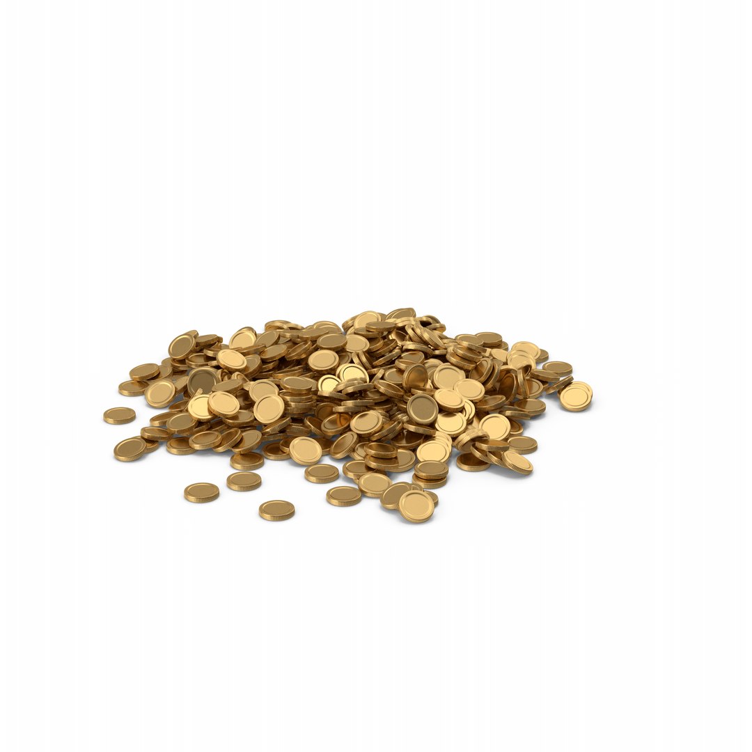 3D Model Gold Coins - TurboSquid 2228215