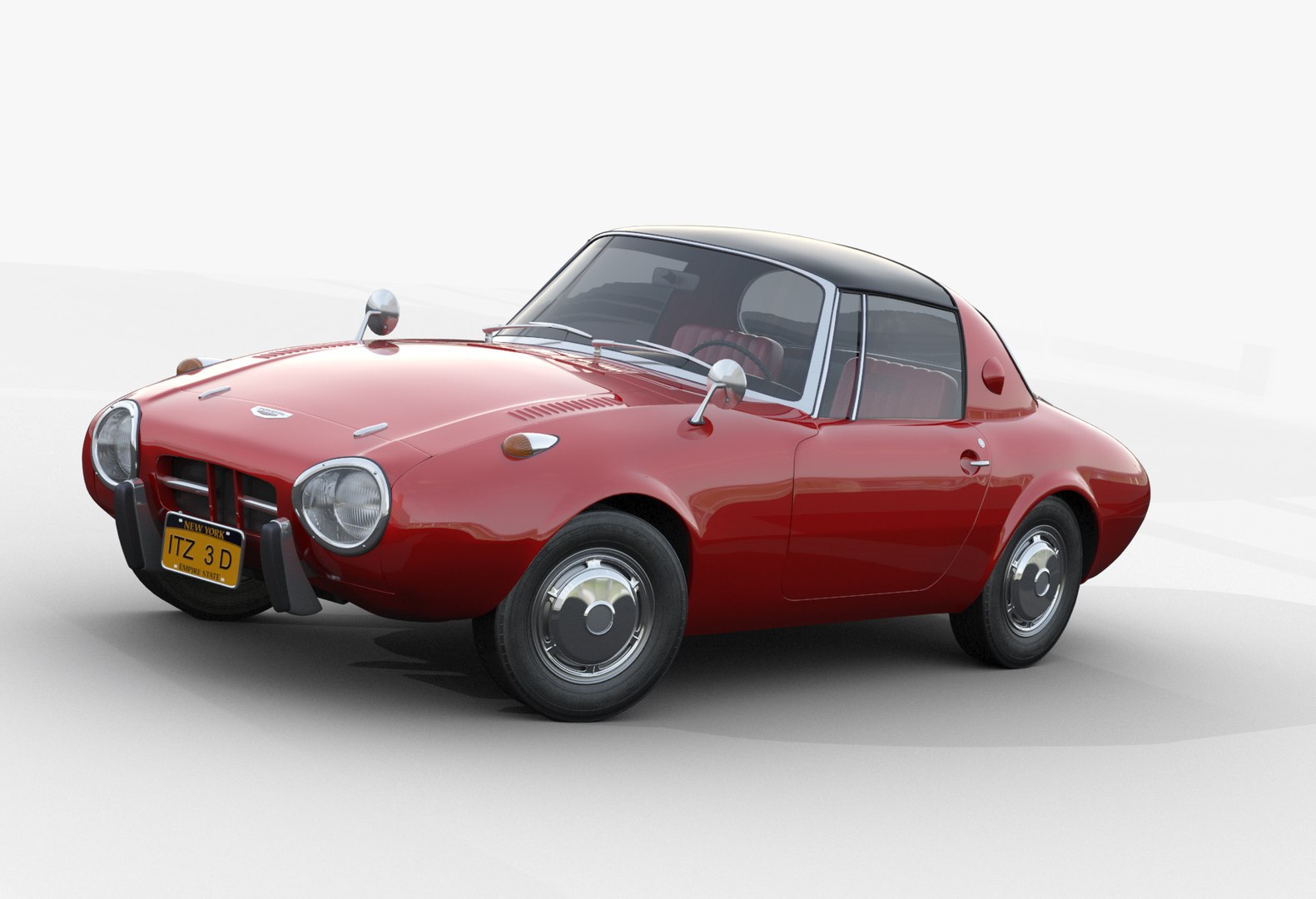 3d Toyota Sports 800 Model