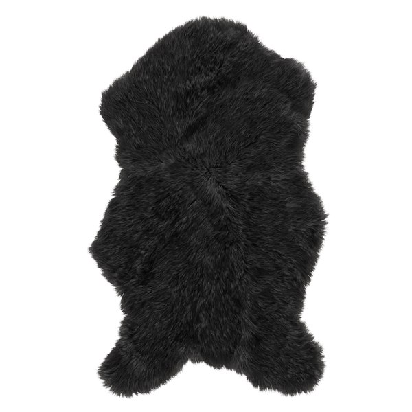 Faux Fur Sheepskin Rug Gray 3D - TurboSquid 1853536