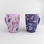 Cup with Hand Drawn Pattern