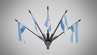 Wall Mount Flags  5 Of Argentina