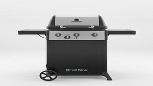 Gem Barbecue and Grill 3D Model