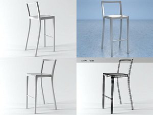 3D icon barstool model