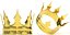 Gold crown 12 3D model