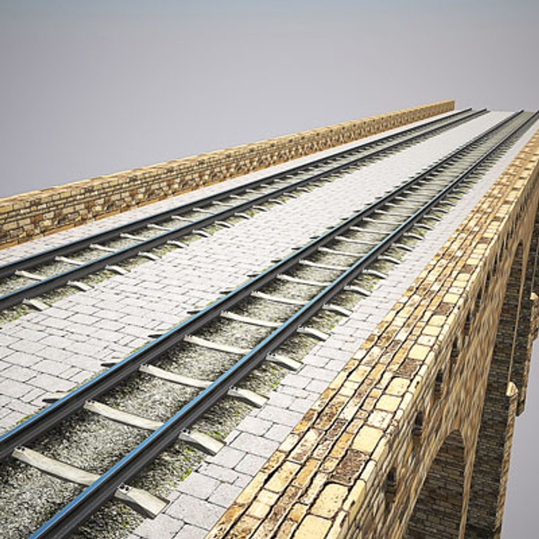 Max Arched Stone Bridge Trains