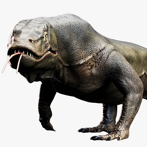 3D Creature -Reptile Megalania Unity Project model