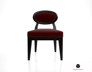 3d promemoria amina dining chair model