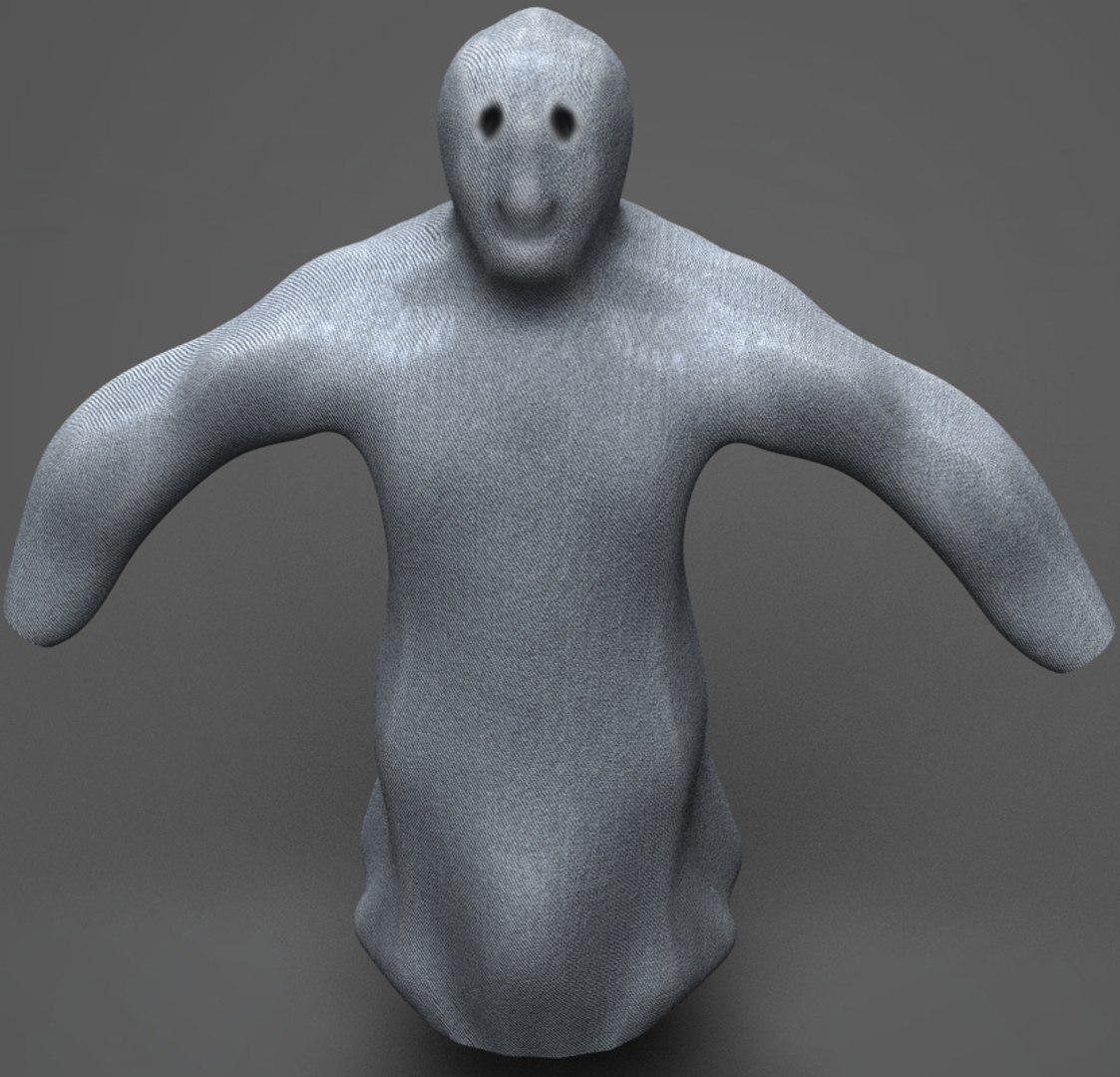 Free 3D Ghost Model - TurboSquid 1419900