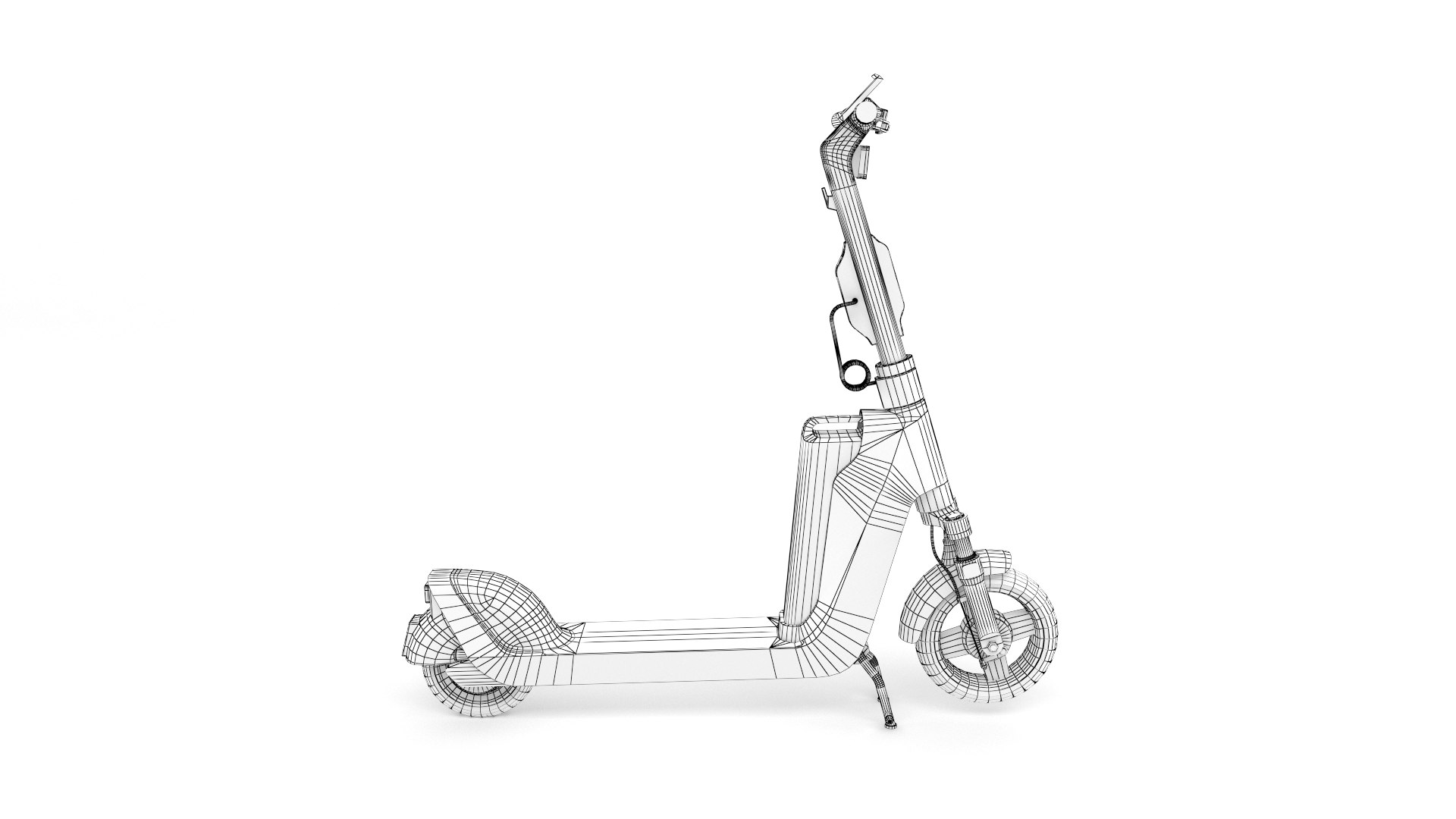 3D Bolt Scooter V5 TurboSquid 2087573