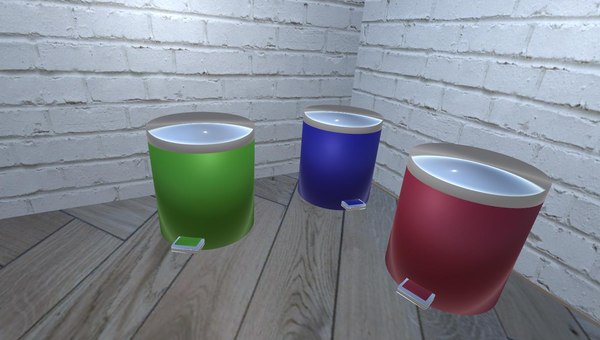 Free Dustbin 3d Models For Download 