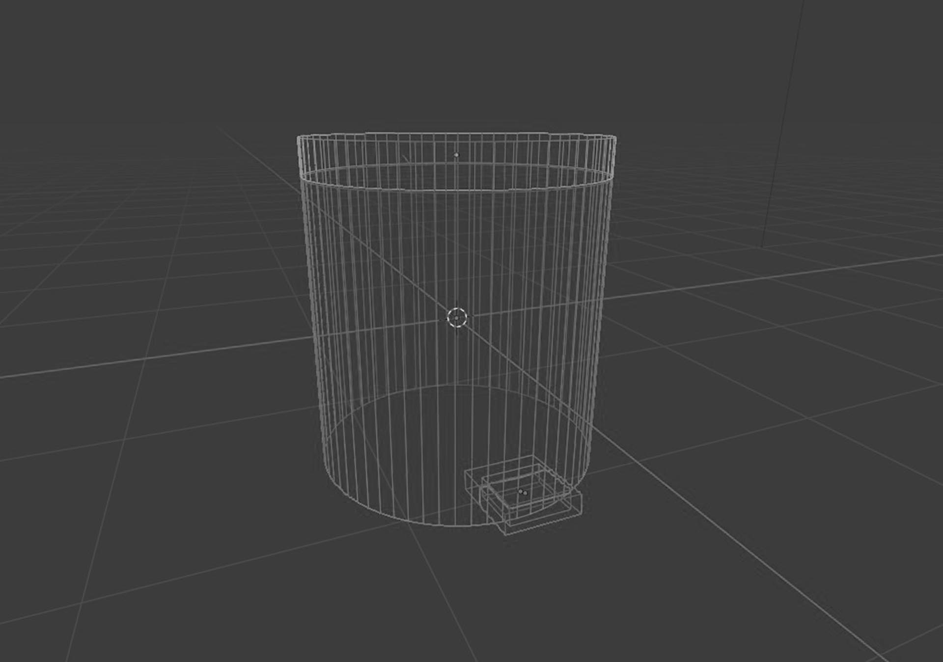 Free bin model TurboSquid 1666209
