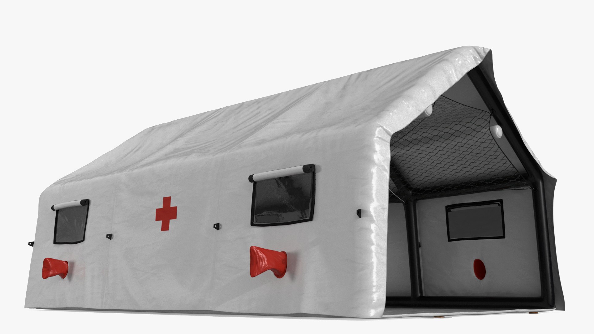 Outdoor Medical Tent 3D model preview