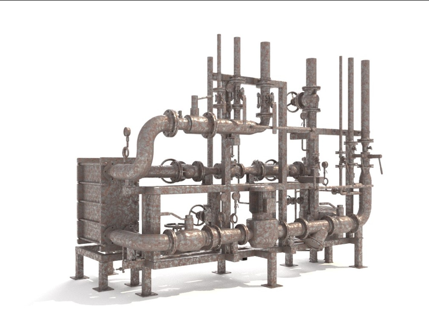 3D Industrial Boiler - TurboSquid 1639859