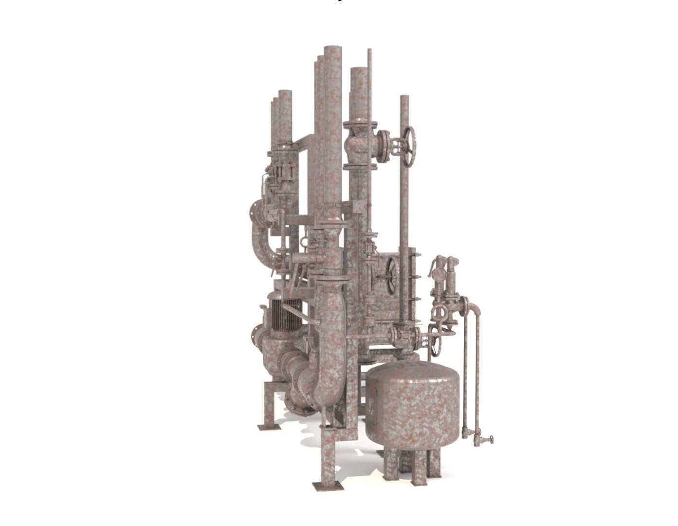 3D Industrial Boiler - TurboSquid 1639859