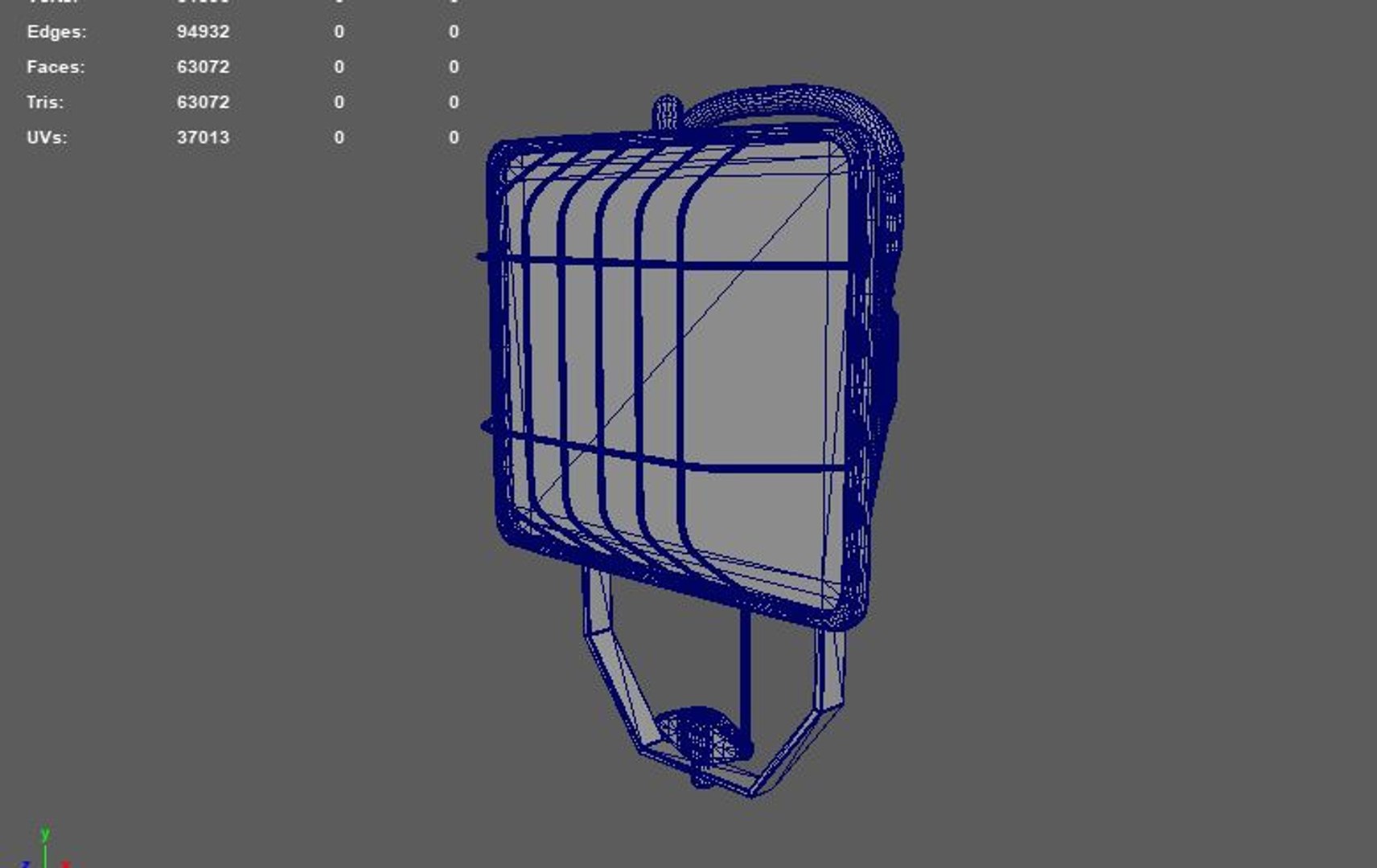 3D Halogen Work Light 3D Model - TurboSquid 2339359