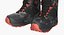 camo black boots 3D model