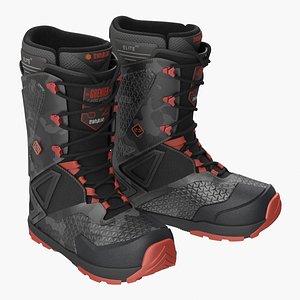 Camo Black Boots