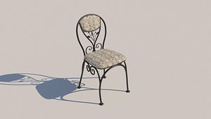 forged chair 3D