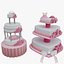 Romantic Wedding Cake Bundle – 2 Elegant 3D Cakes(1)
