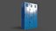 PBR School Gym Locker 05 - Blue Light