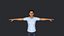 Personaggio 3D completamente truccato e iperrealistico di Barack Obama