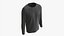 Felpa per Uomo Mockup 01 Nera