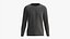 Felpa per Uomo Mockup 01 Nera