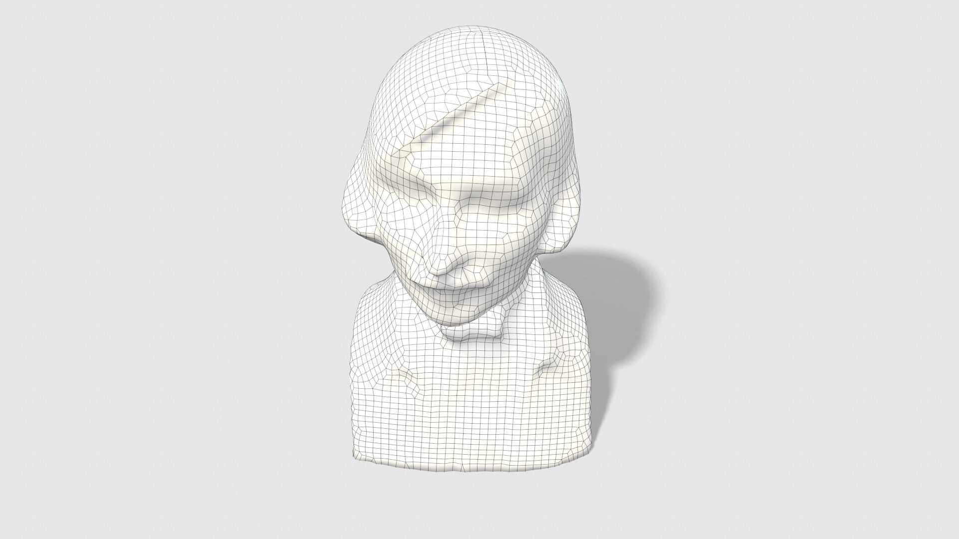 3D Metal bust of the writer Nikolai Vasilyevich Gogol model ...