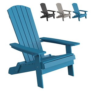 Outdoor garden Adirondack Chair Charlestown All-Weather Flash Furniture JJ-C14505
