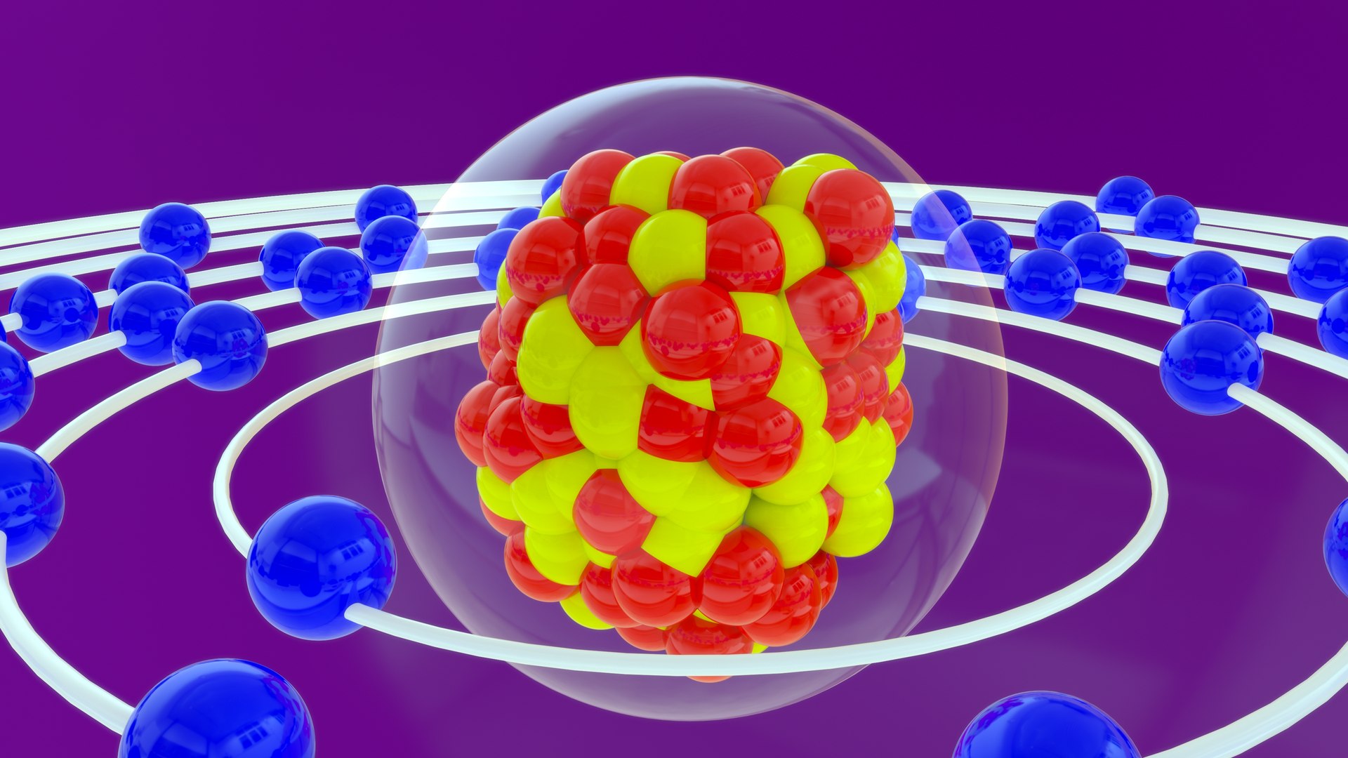 3D Einsteinium Chemical Element TurboSquid 2143499