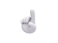 Cartoon Pointing Hand