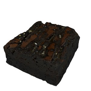 Brownie 3D model