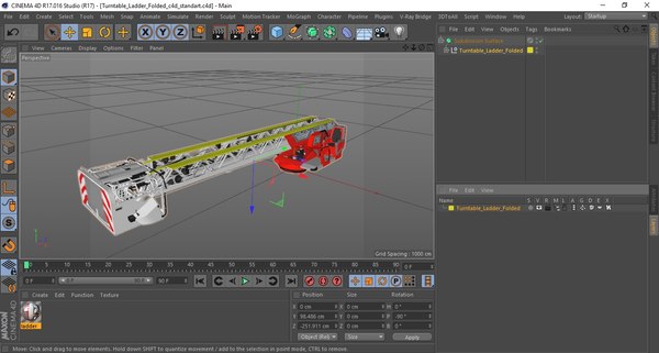 3d модель поворотного стола