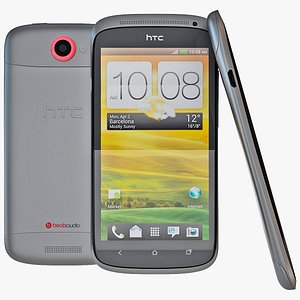 black htc s cell phone 3d 3ds