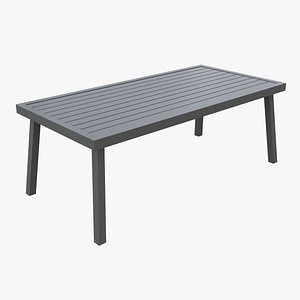 3D Garden Table Casper model