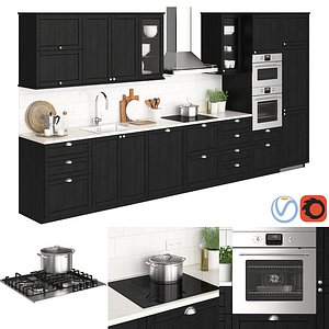 3D model ikea metod lerhyttan