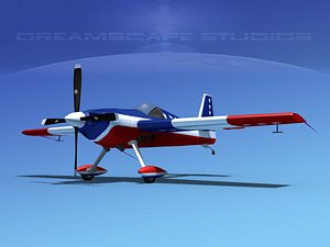 3d model extra sport flugzeugbau ea300