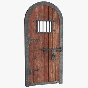 real old door 3D