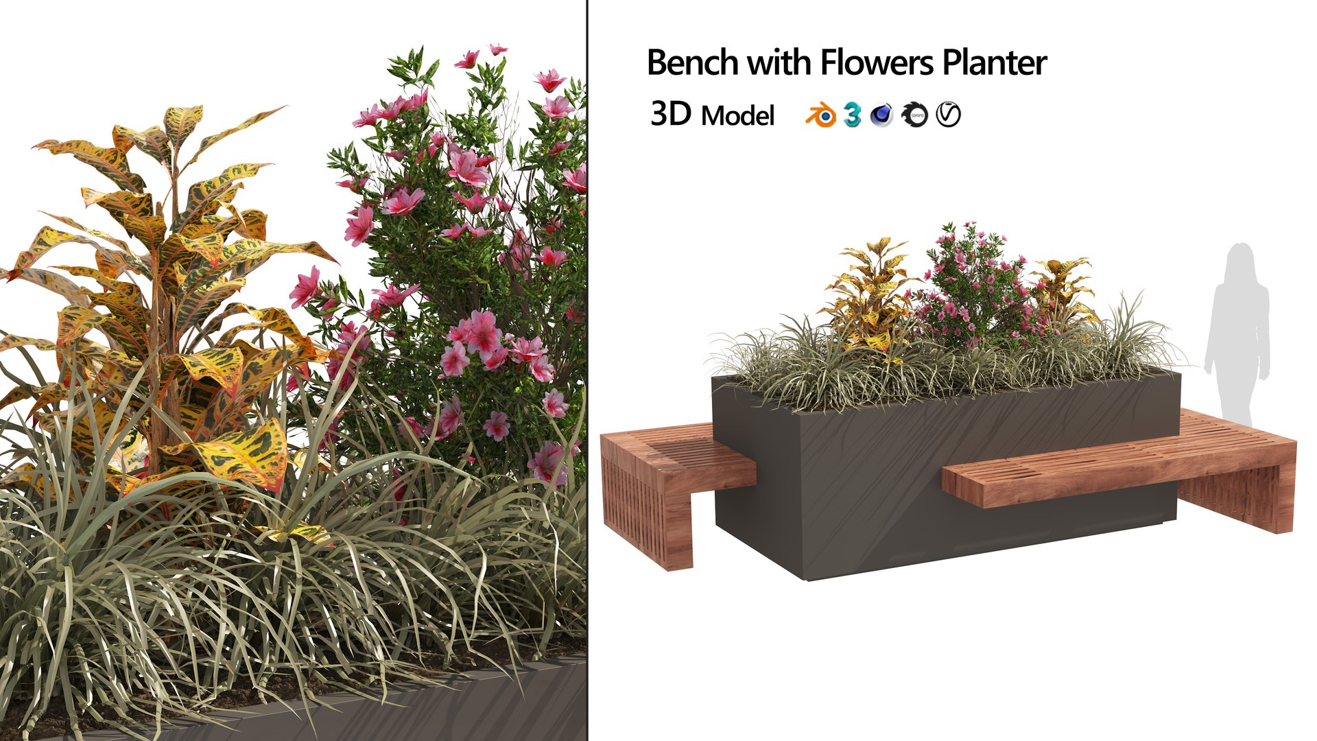 Modern Flowers Planter with Wood Bench model https://p.turbosquid.com/ts-thumb/jJ/btrQv8/tX/artcover/jpg/1663522840/1920x1080/fit_q87/576f3ee00b932dbbd94fdc33fac60f0abbe16a64/artcover.jpg