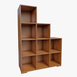 Wooden Book Shelf