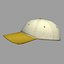 Yellow and White Cap