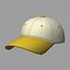 Yellow and White Cap