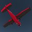 Cessna 172 Red Rigged