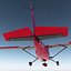 Cessna 172 Red Rigged